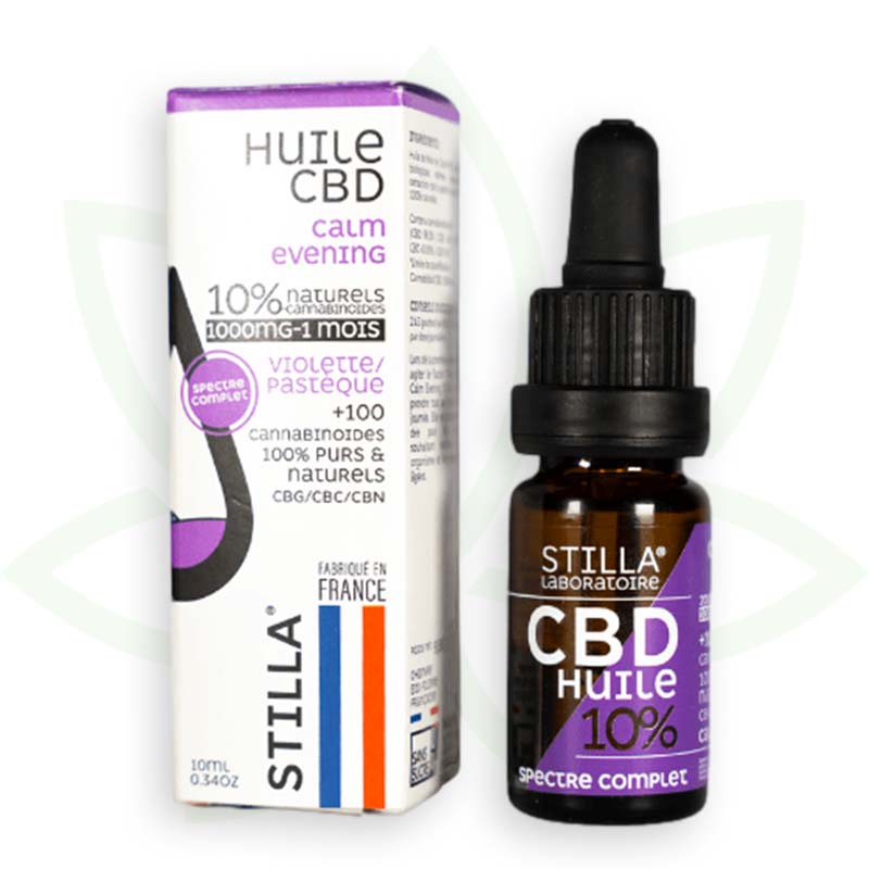 rahulik õhtu cbd õli 10 protsenti 10ml täisspektri stilla france mafrenchweed 1