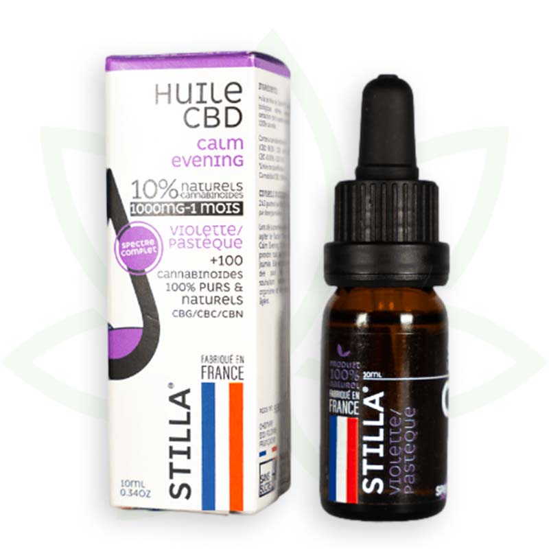 rahulik õhtu cbd õli 10 protsenti 10ml täisspektri stilla france mafrenchweed 2