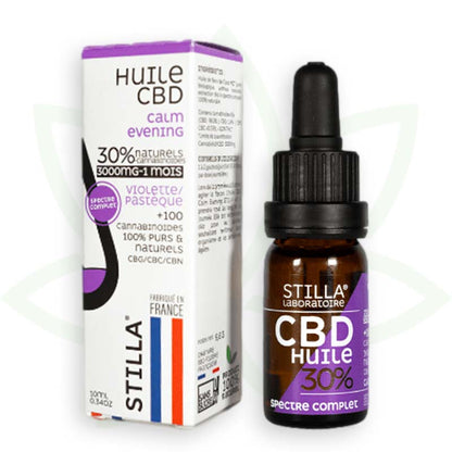 cbd rahulik õhtune õli 30 protsenti 10ml täisspektri stilla france mafrenchweed 7