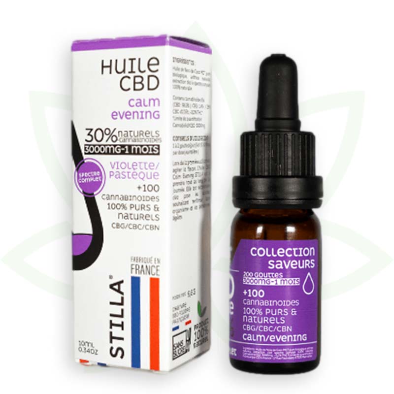 cbd rahulik õhtune õli 30 protsenti 10ml täisspektri stilla france mafrenchweed 9