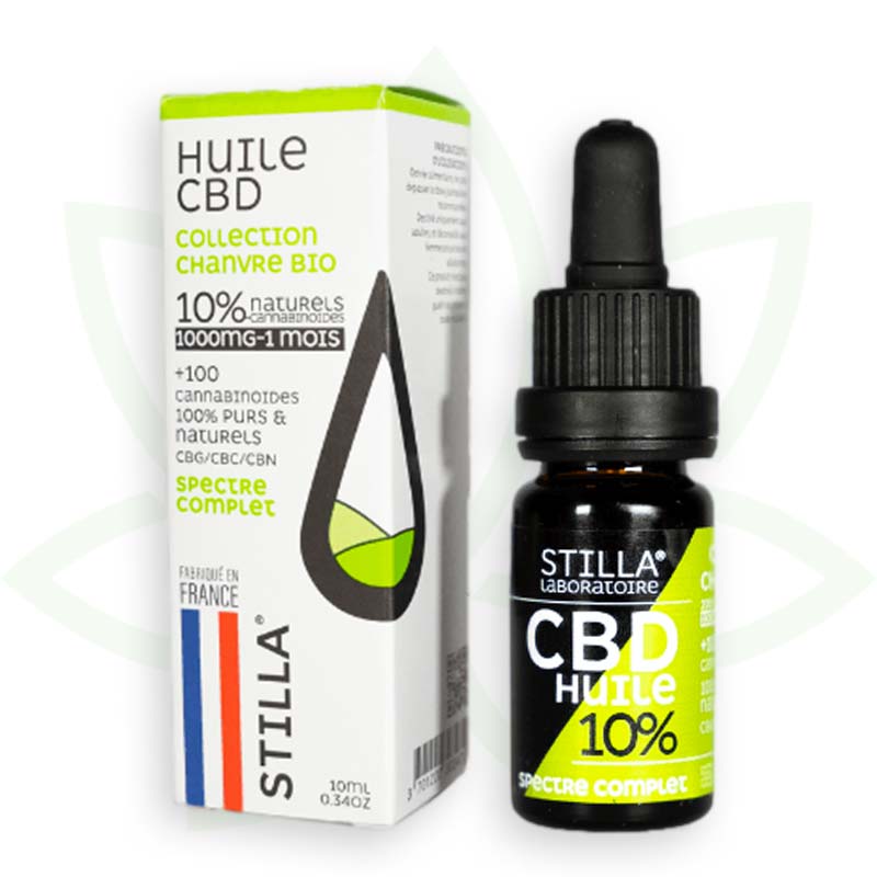 cbd kanepiõli 10 protsenti 10ml täisspektri stilla france mafrenchweed 1