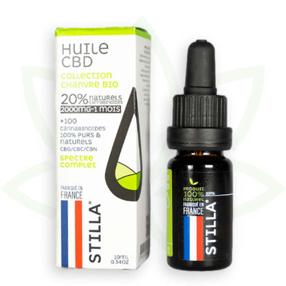 cbd kanepiõli 20 protsenti 10ml täisspektri stilla france mafrenchweed 5