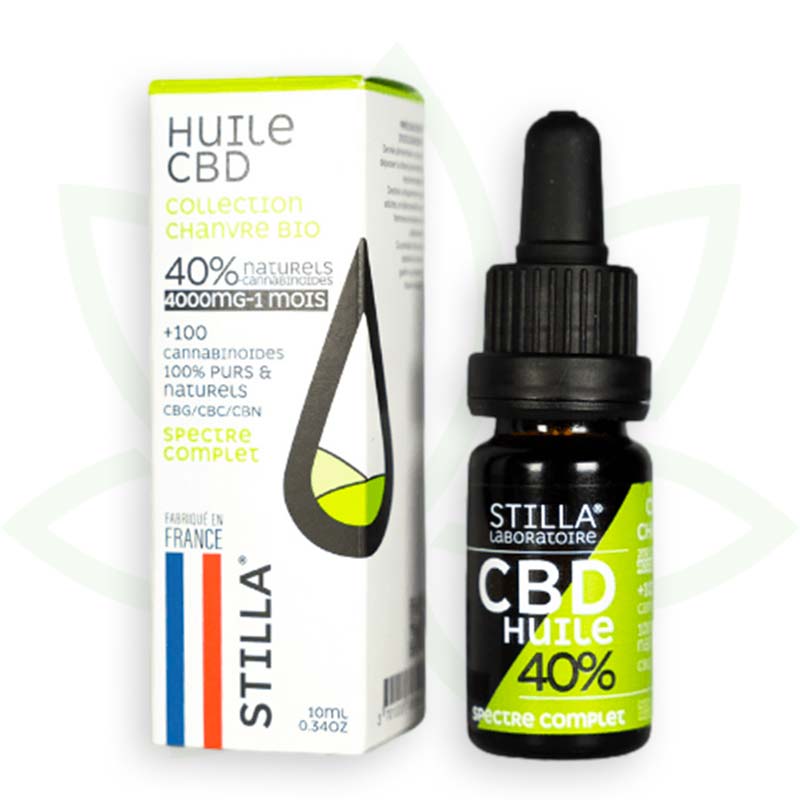 cbd kanepiõli 40 protsenti 10ml täisspektri stilla france mafrenchweed 10