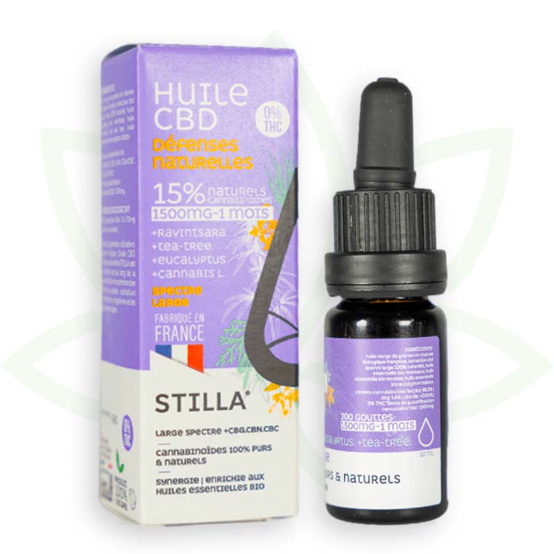 cbd looduslikud kaitsed õli 15 protsenti 10ml laia spektriga stilla france mafrenchweed 6