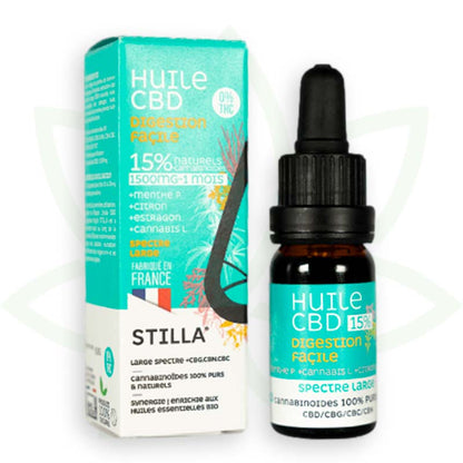 cbd õli lihtne seedimine 15 protsenti 10ml laia spektriga stilla france mafrenchweed 4