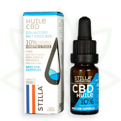 mct coco cbd õli 10 protsenti 10ml täisspektri stilla france mafrenchweed 1