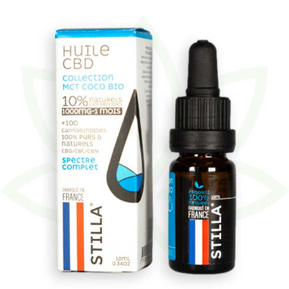 mct coco cbd õli 10 protsenti 10ml täisspektri stilla france mafrenchweed 2