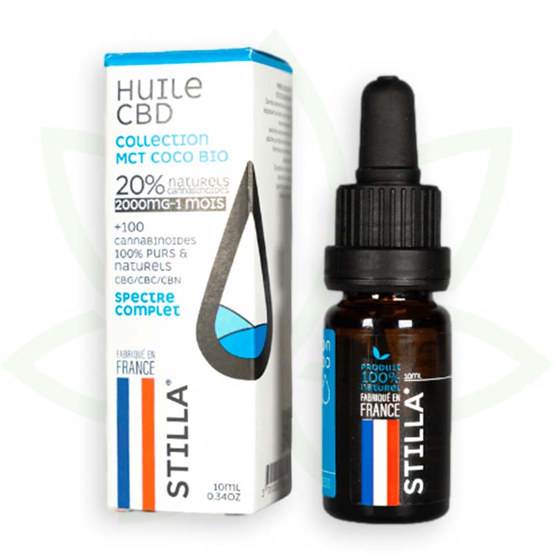 cbd õli mct kookospähkli 20 protsenti 10ml täisspektri stilla france mafrenchweed 5