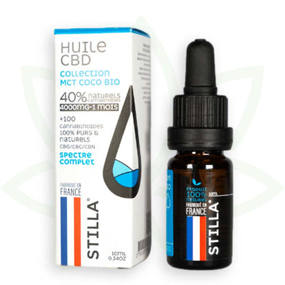 cbd õli mct kookospähkli 40 protsenti 10ml täisspektri stilla france mafrenchweed 11