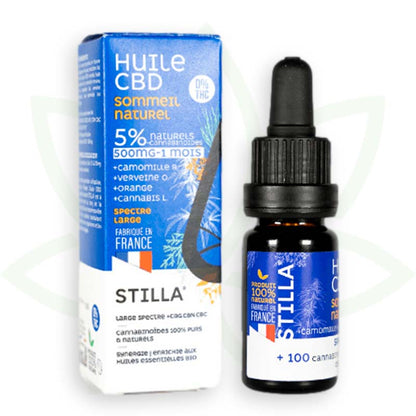 cbd õli looduslik uni 5 protsenti 10ml laia spektriga stilla france mafrenchweed 2