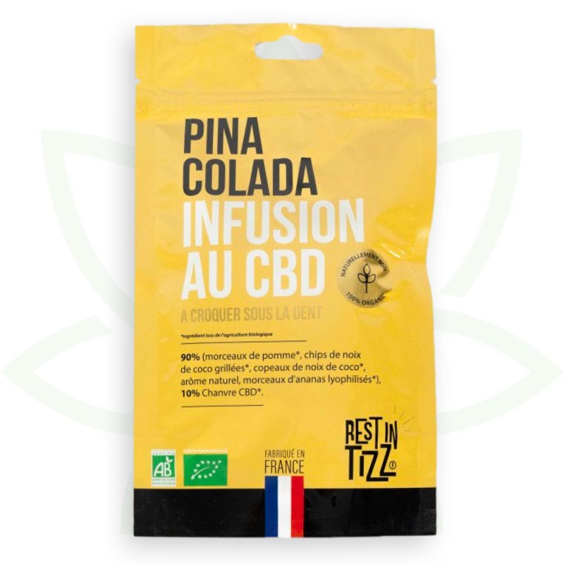 taimne cbd pina colada infusioon cbd orgaaniline puhkus tizz mafrenchweed 1